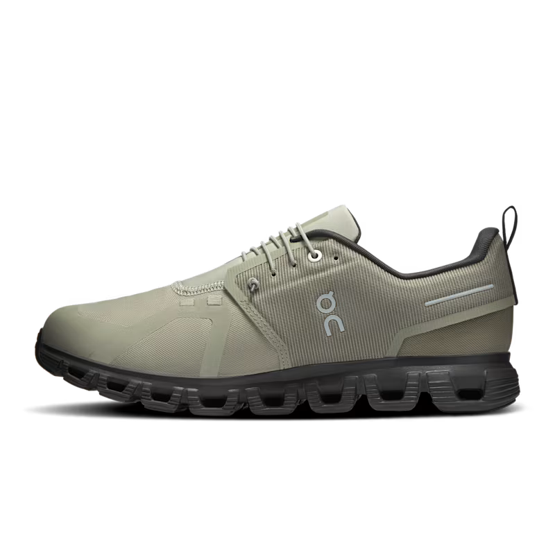 On Men's Cloud 6 Waterproof Sneaker in Olive/Espresso