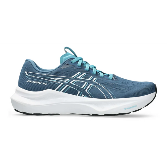 Asics Women's GT-2000 14 Sneaker in Winter Sea/White