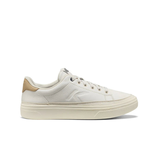 KEEN Women's KM1 Leather Sneaker in Birch/Safari