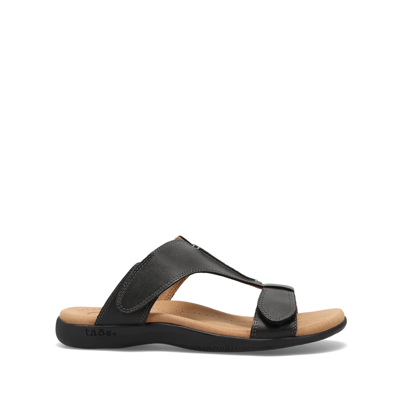 Taos Women's Slide Show Slip on Sandal in Black