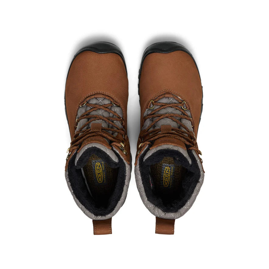 KEEN Women's Greta II Waterproof Boot in Bison
