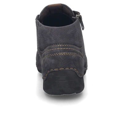 Josef Seibel Women's Fergey 67 Side Zip Lace Boot in Titan
