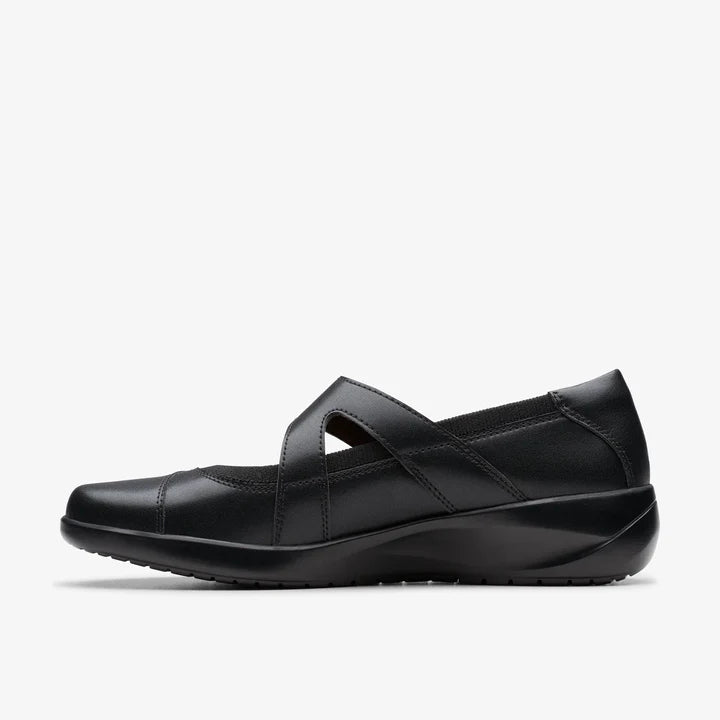 Clarks Women's Kaetlyn Jane Mary Jane in Black
