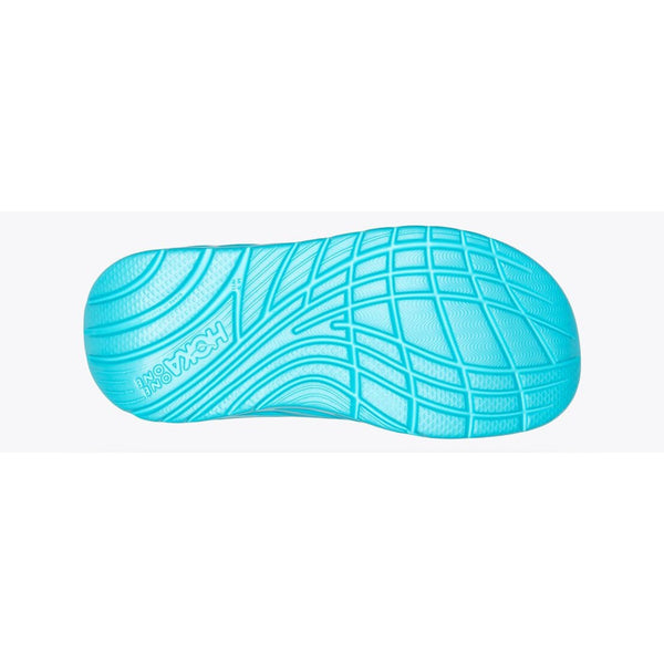 Hoka Unisex Ora Recovery Slide Sandal (Scuba Blue/Bellweather Blue)
