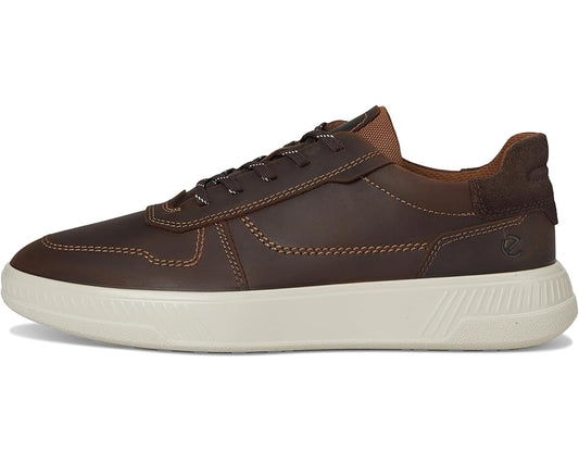 Ecco Men's Move M Casual Sneaker in Camel/Coffee Suede