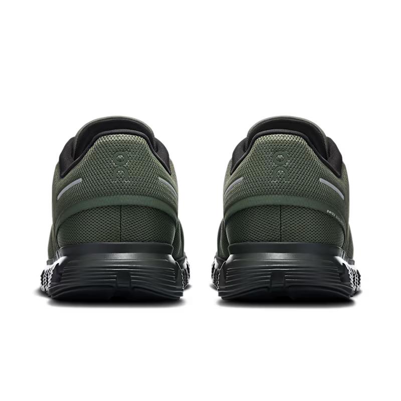 On Men's Cloud 6 Sneaker in Thyme/Espresso