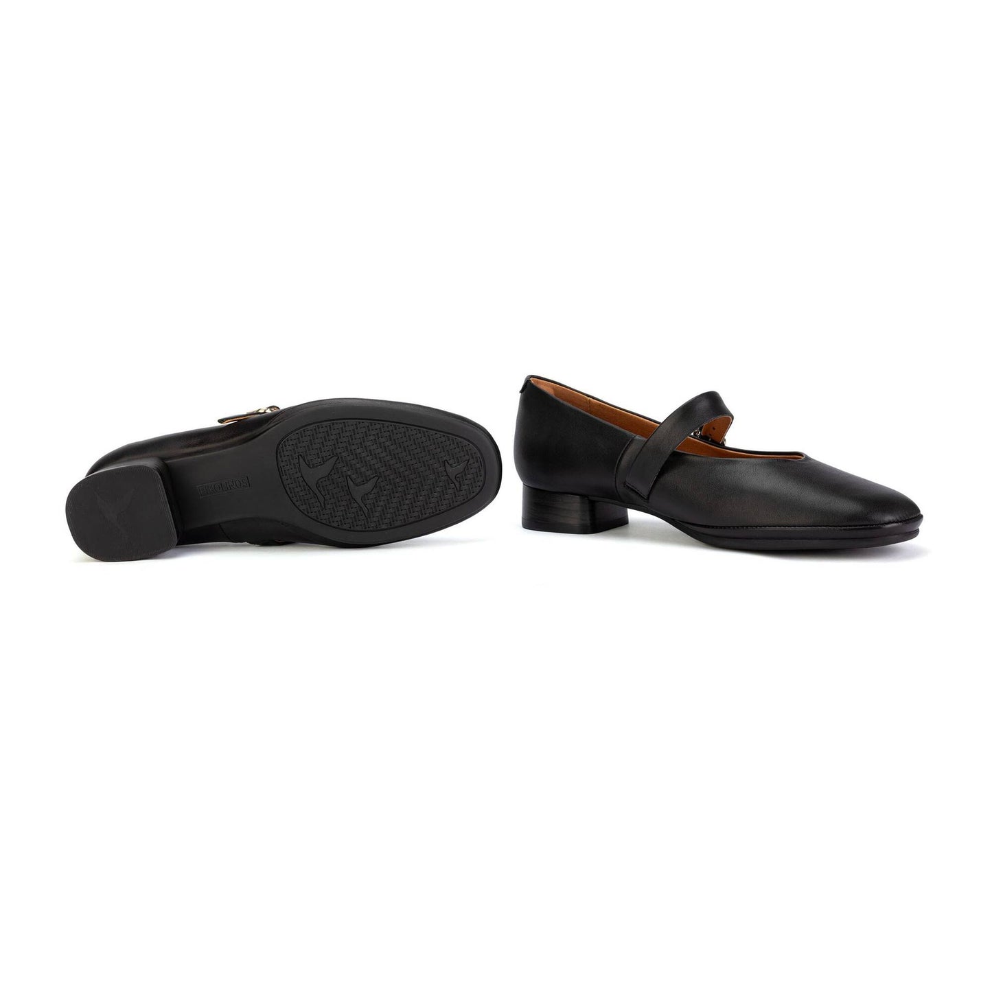 Pikolinos Women's Ubeda Low Heeled Mary Jane in Black