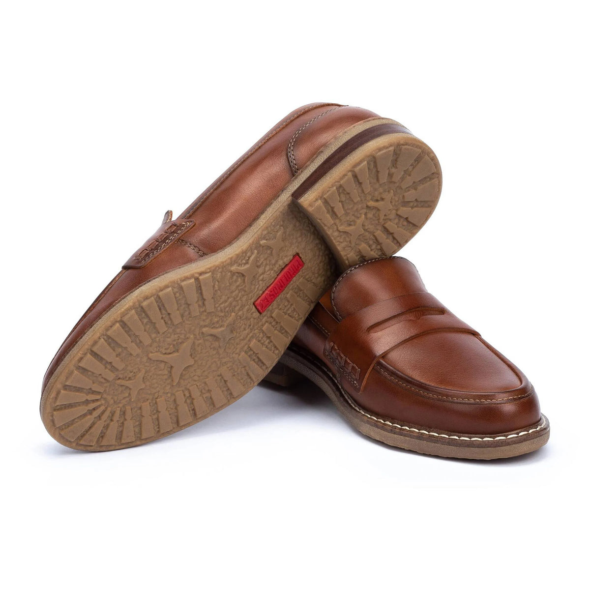 Pikolinos Women's Aldaya Loafer in Cuero Tan