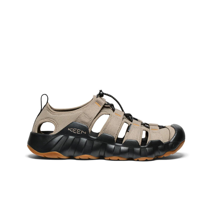 KEEN Men's Hyperport H2 Waterproof Sandal in Brindle/Black