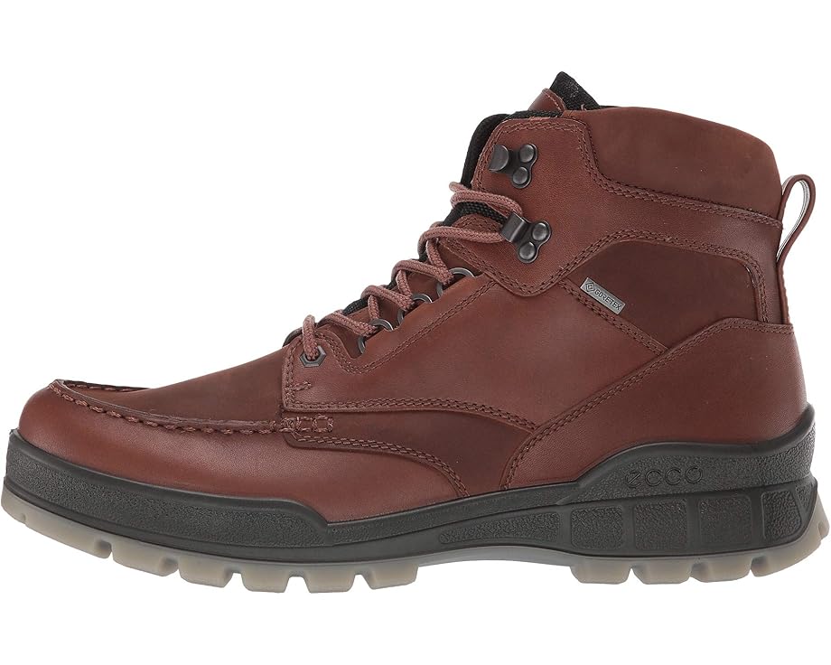 Ecco Men's Leather Gore-Tex Mid-Cut Track 25 Boot in Bison