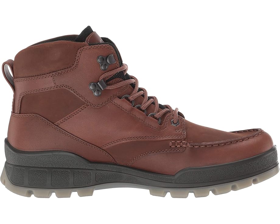 Ecco Men's Leather Gore-Tex Mid-Cut Track 25 Boot in Bison