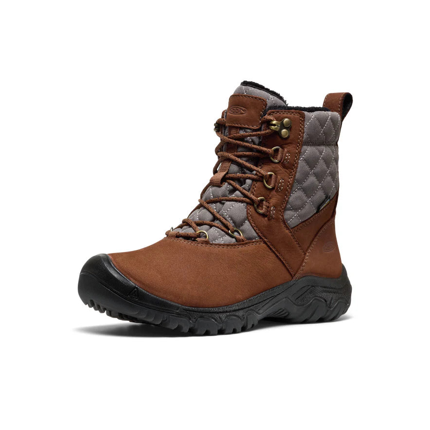 KEEN Women's Greta II Waterproof Boot in Bison
