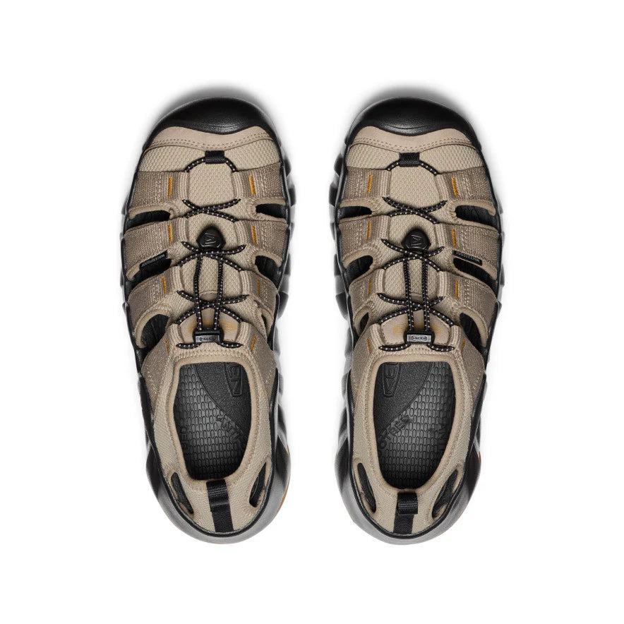 KEEN Men's Hyperport H2 Waterproof Sandal in Brindle/Black