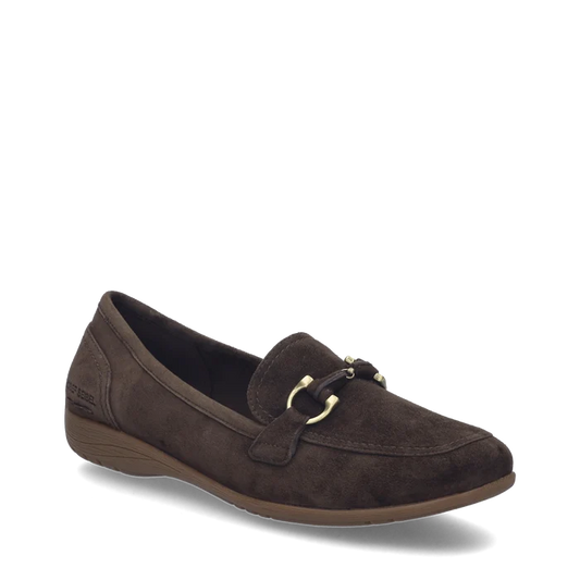 Josef Seibel Women's Fenja 34 Suede Bit Loafer in Brasil