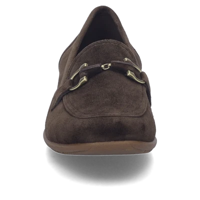 Josef Seibel Women's Fenja 34 Suede Bit Loafer in Brasil