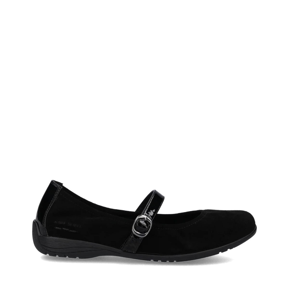 Josef Seibel Women's Fenja 37 Suede Mary Jane in Black