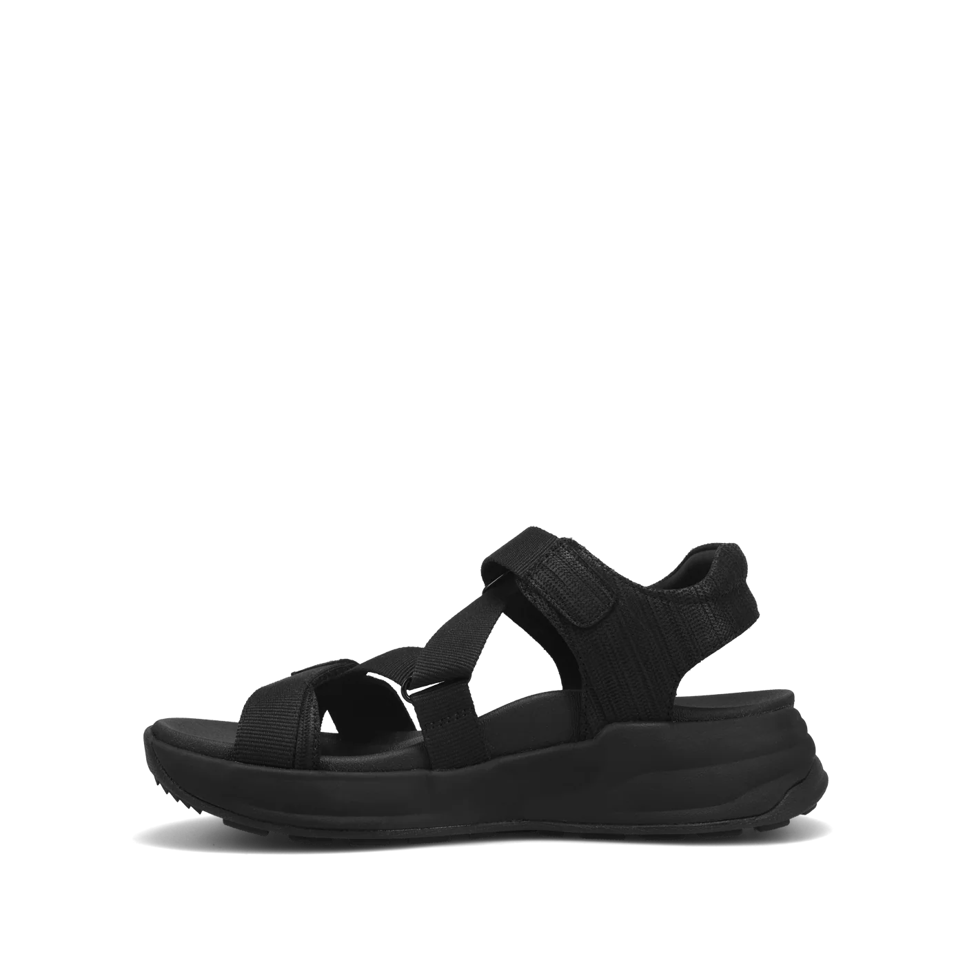 Taos Women's Super Z Sandal in Black/Black