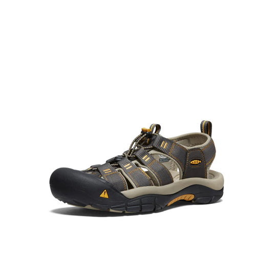 KEEN Men's Newport H2 Waterproof Sandal in Raven/Aluminum