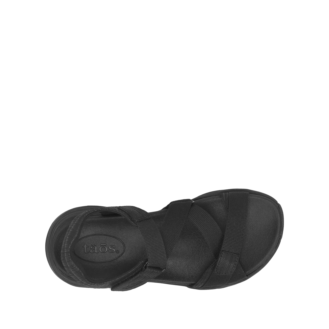 Taos Women's Super Z Sandal in Black/Black