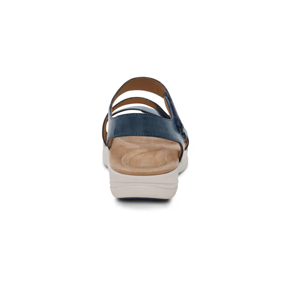 Aetrex Women's Savannah Sandal in Hazy Blue