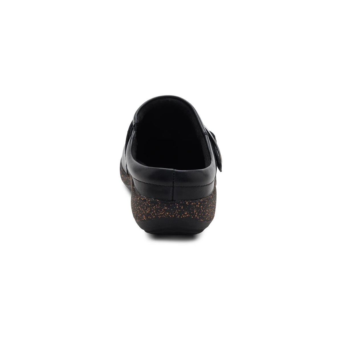 Aetrex Women's Daphne Leather Clog in Black