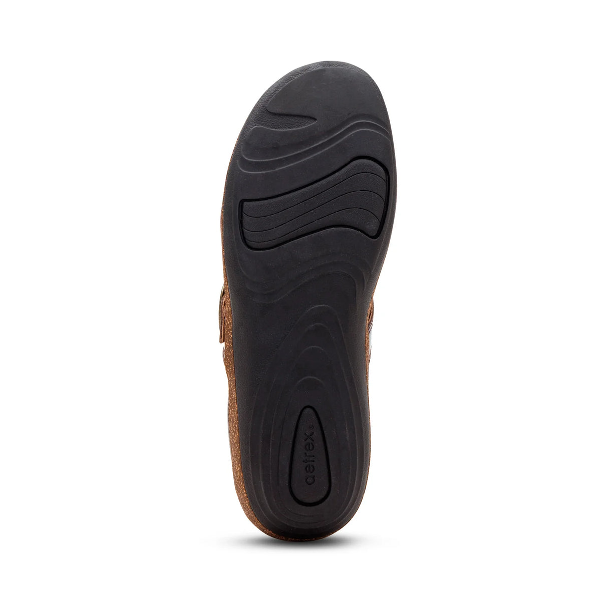 Aetrex Women's Daphne Slip On Clog in Dark Brown