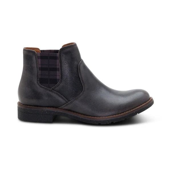 Aetrex Women's Kaylee Pull On Chelsea Boot in Iron