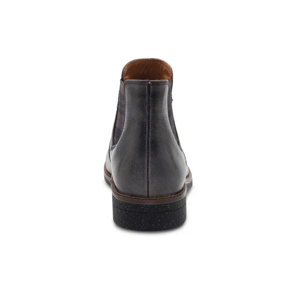 Aetrex Women's Kaylee Pull On Chelsea Boot in Iron