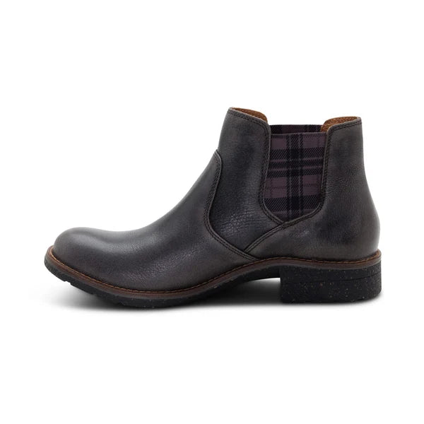 Aetrex Women's Kaylee Pull On Chelsea Boot in Iron