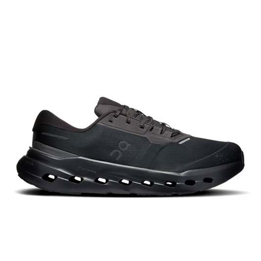 On Men's Cloudrunner 3 Waterproof Sneaker in Black/Black