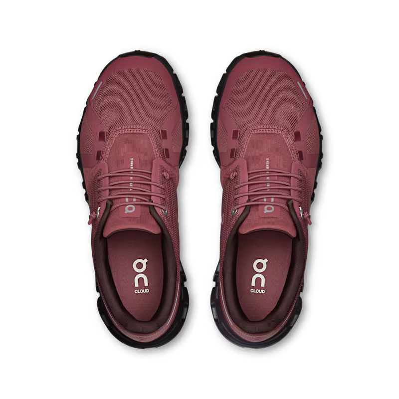 On Women's Cloud 6 Sneaker in Barberry/Ox