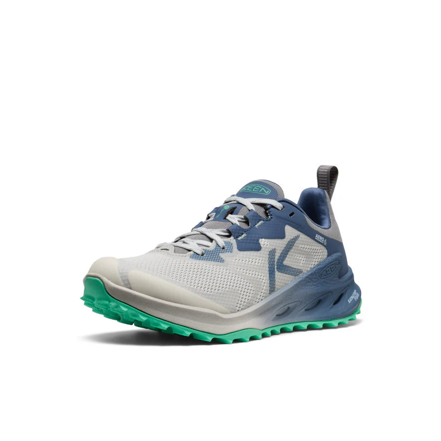 KEEN Women's Zionic NXT Waterproof Hiking Shoe in Vapor/Ballad Blue
