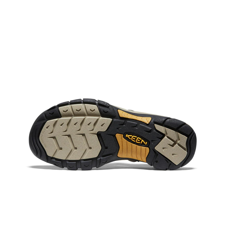 KEEN Men's Newport H2 Waterproof Sandal in Raven/Aluminum