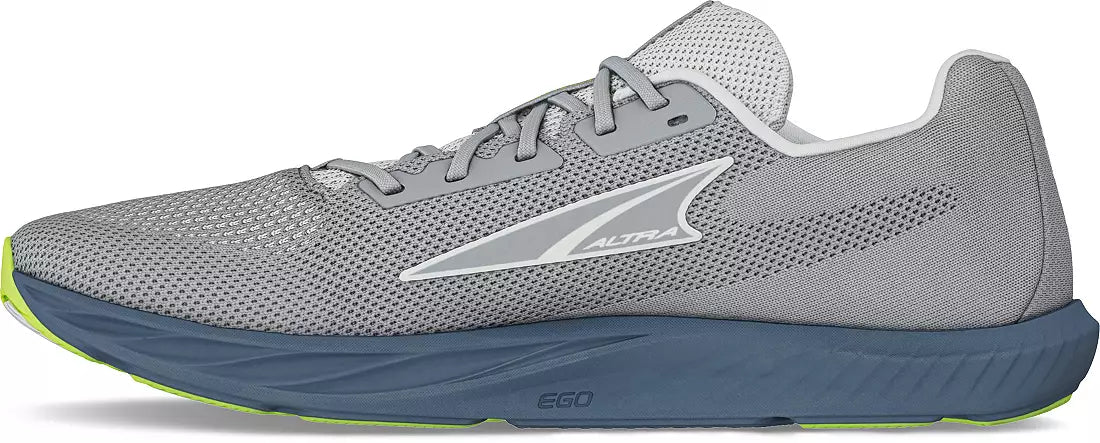 Altra Men's Escalante 4 Sneaker in Gray/Lime