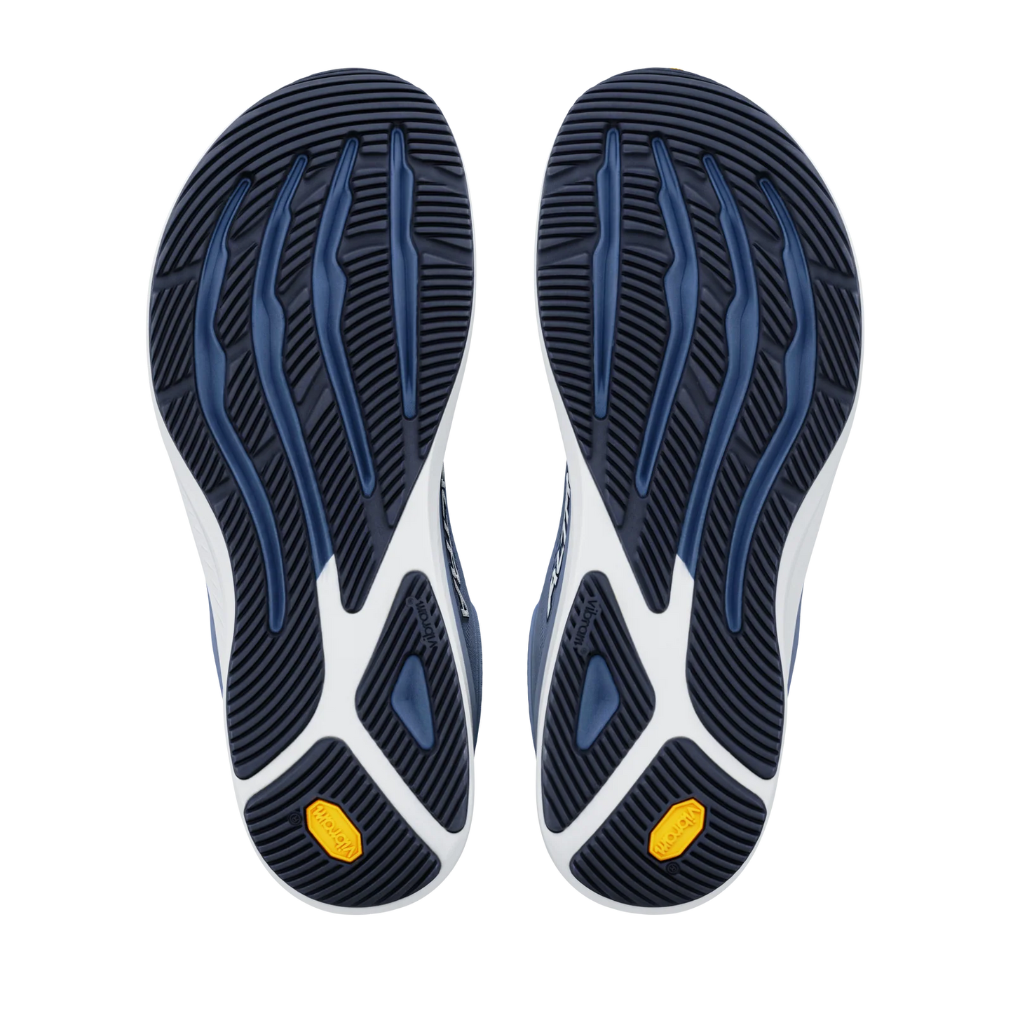 Altra Men's Torin 9 Sneaker in Flint Stone/Blue Nights