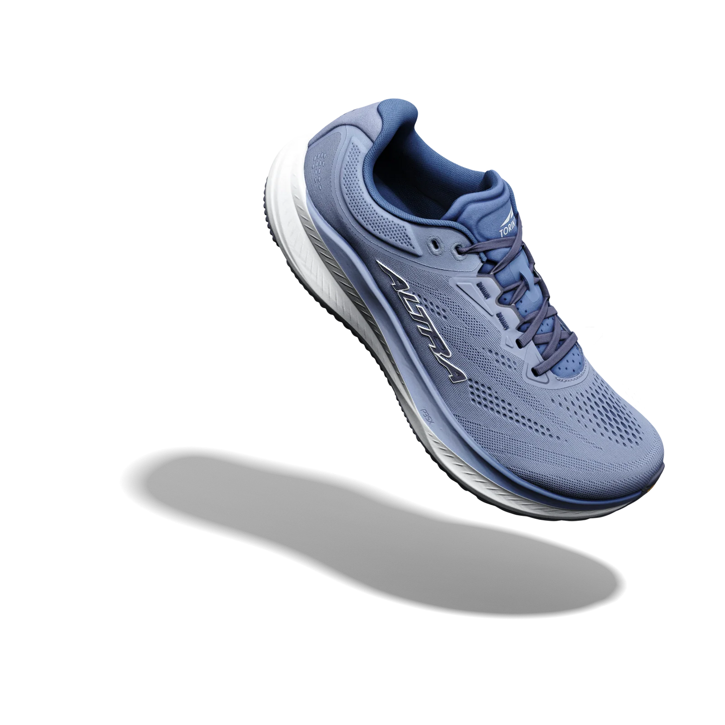 Altra Men's Torin 9 Sneaker in Flint Stone/Blue Nights