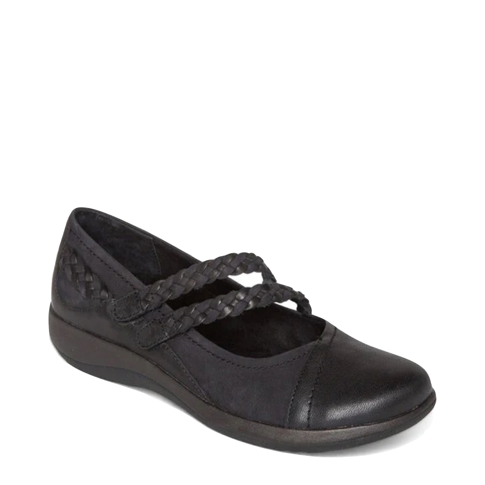 Toe view of Aetrex Annie Mary Jane for women.