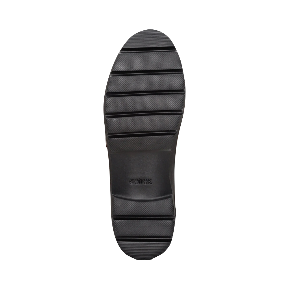 Bottom view of Aetrex Collette Leather Loafer for women.