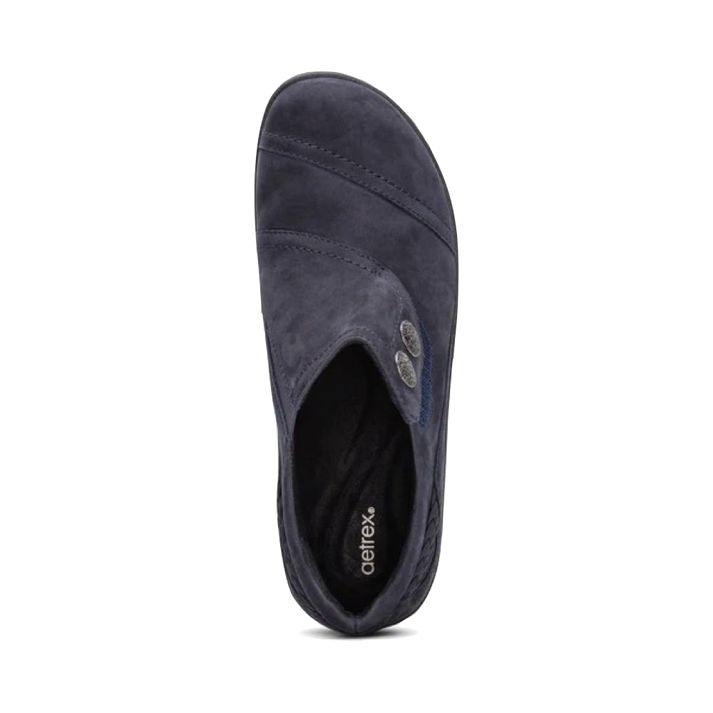 Top-down view of Aetrex Karina Slip On for women.