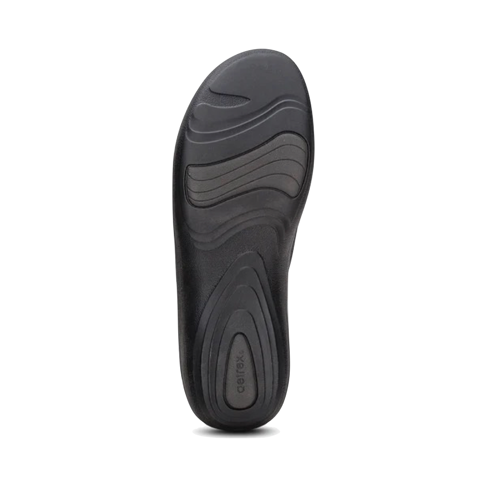 Bottom view of Aetrex Karina Slip On for women.