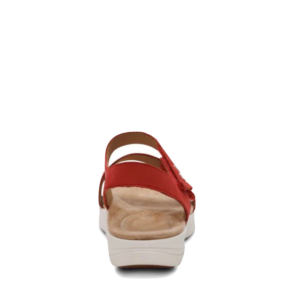 Back view of Aetrex Savannah Sandal for women.