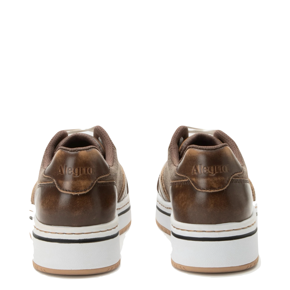 Back view of Alegria Alyster Platform Sneaker for women.