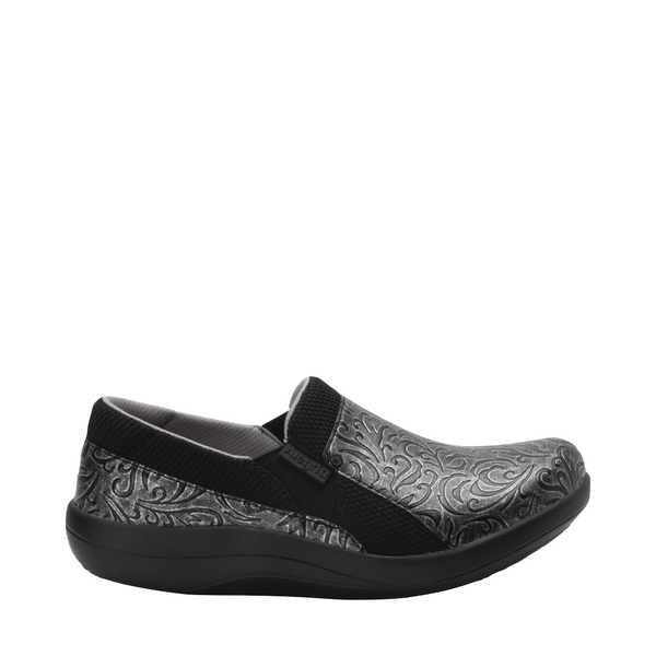 Alegria Women's Duette Slip Resistant Slip On in Iron
