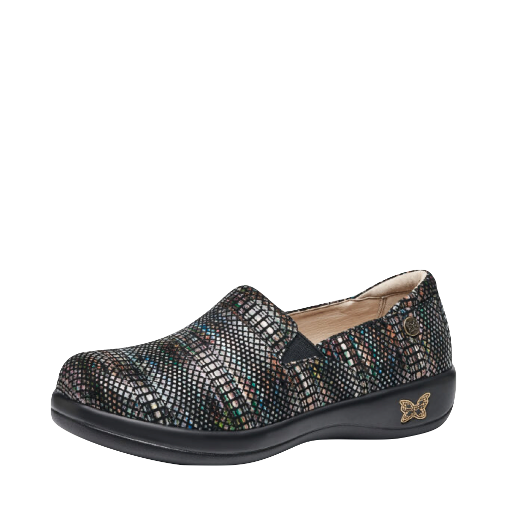 Alegria Women's Keli Slip Resistant Slip On in Earthy Lux