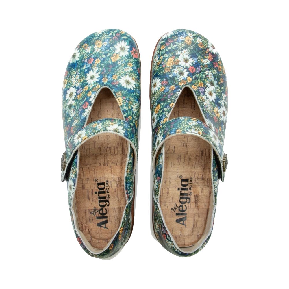 Top-down view of Alegria Opheliah Mary Jane for women.