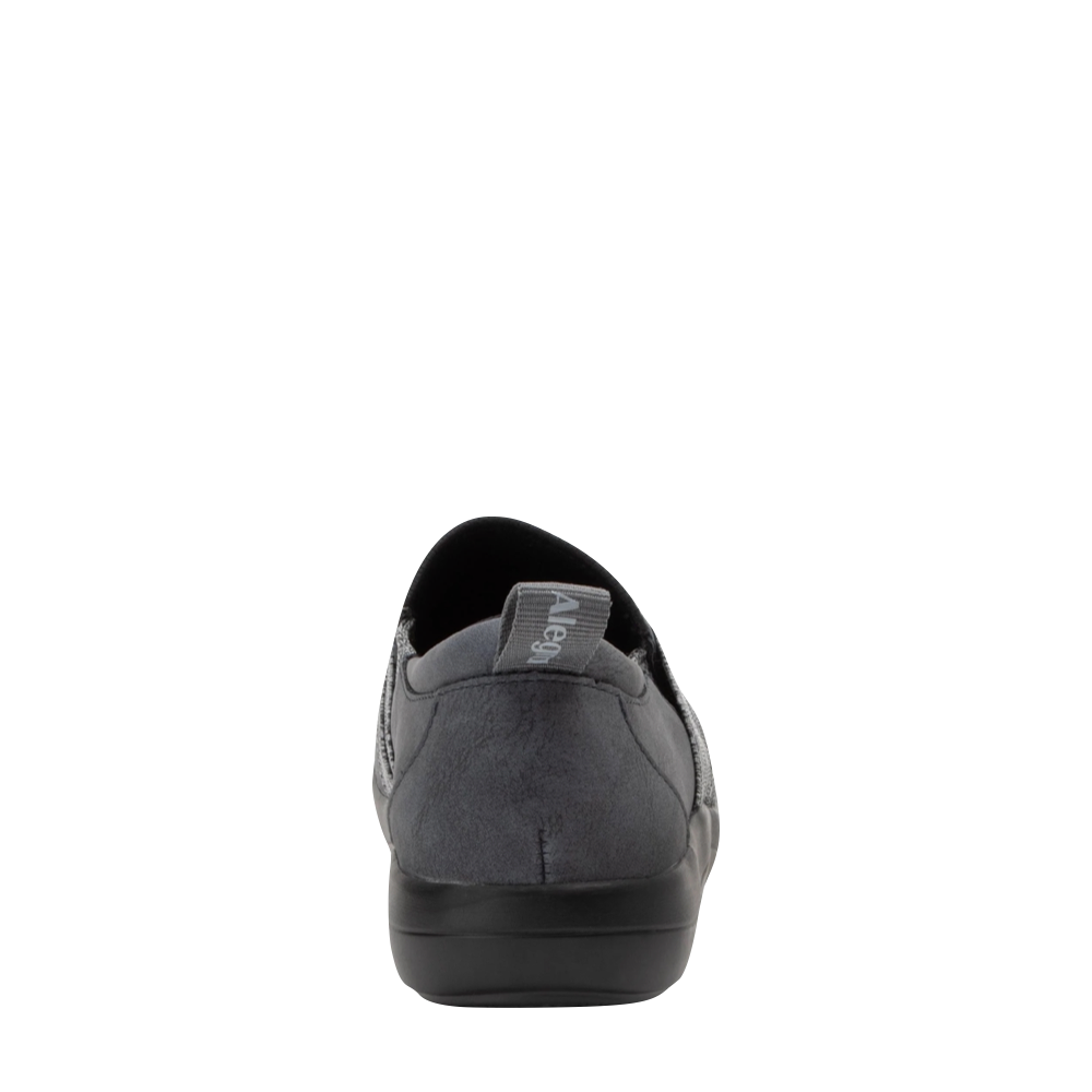 Alegria Women's Savvie Slip Resistant Slip On Shoe (Cinder Grey)
