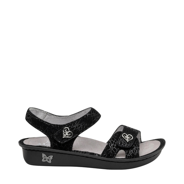 Alegria Women's Vienna Strap Sandal (Waverly Black)