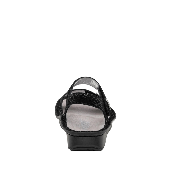 Alegria Women's Vienna Strap Sandal (Waverly Black)