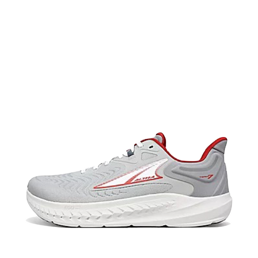 Altra Men's Torin 7 Running Sneaker in Gray/Red