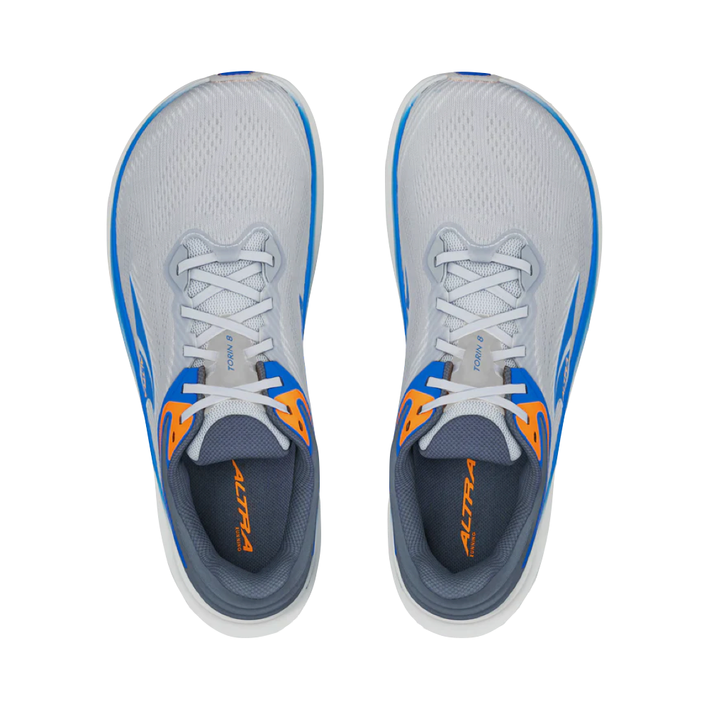 Top-down view of Altra Torin 8 Sneaker for Men.